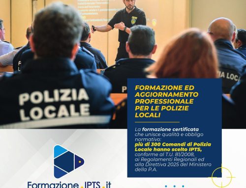 Nuova formazione avanzata IPTS per le Polizie Locali: portale eLearning e moduli operativi